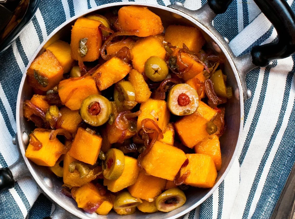 Caponata di zucca gialla: profumo d’autunno siciliano
