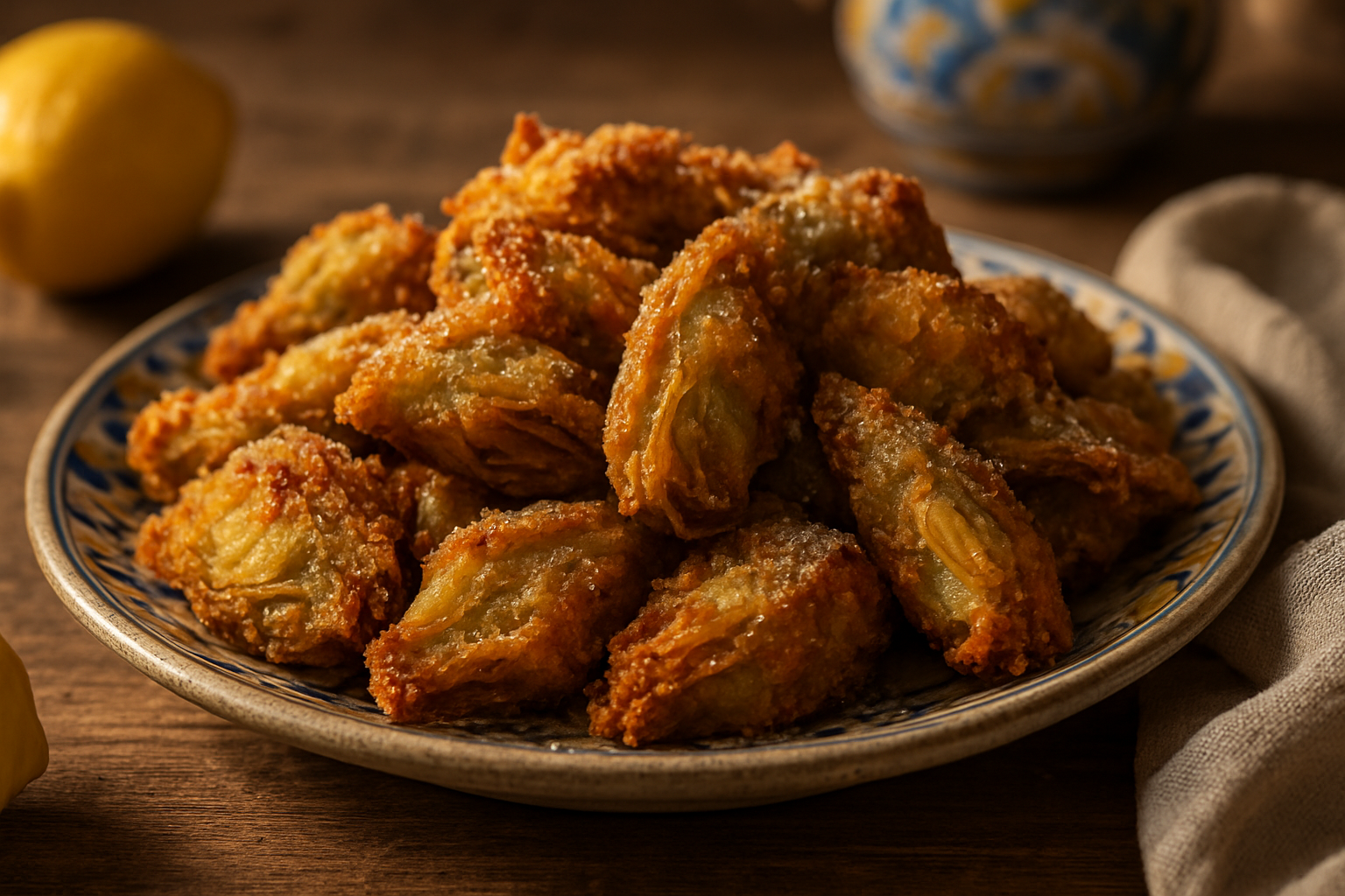 Knusprig frittierte Artischocken auf sizilianische Art – Weihnachtsklassiker