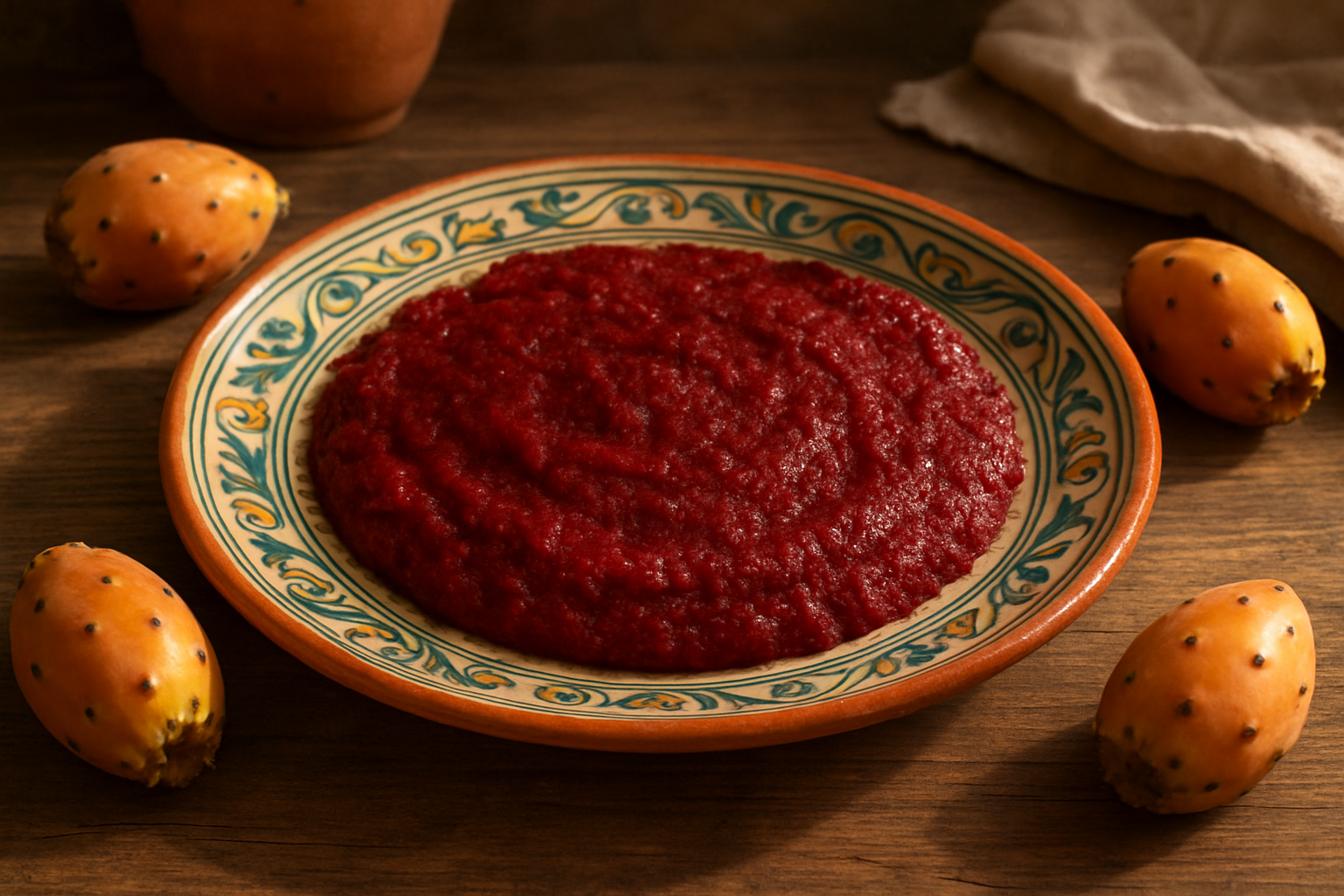 Estratto tradizionale di fichi d’India: dolcezza autentica siciliana