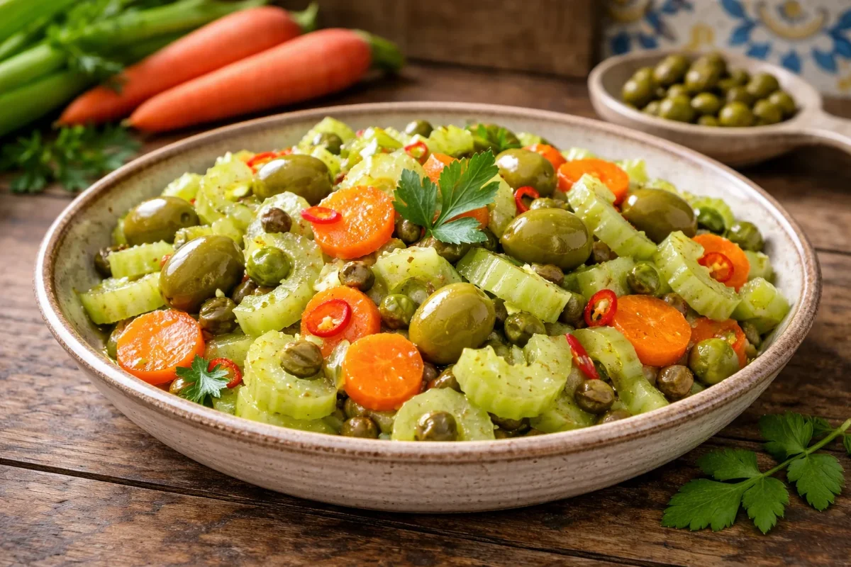 Insalata palermitana: Croccantezza e dolcezza in un piatto