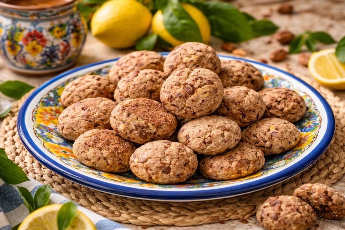 Minnilati licatesi: dolce tradizionale natalizio alle mandorle di Sicilia