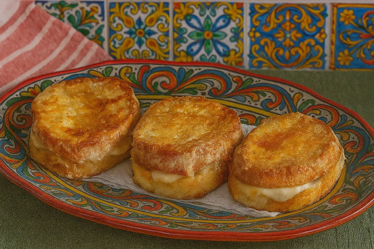 Pane fritto con acciuga: un antipasto siciliano irresistibile