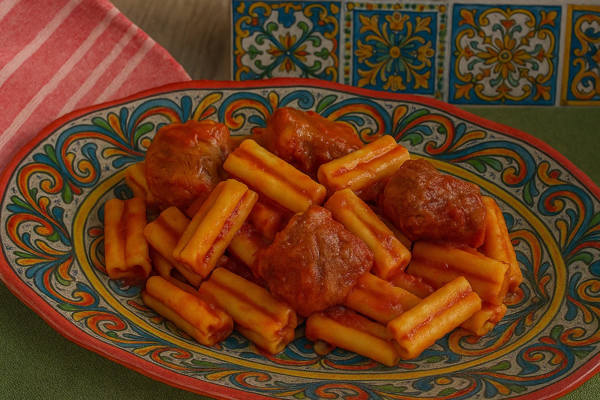 Pasta cinque buchi alla catanese: il piatto di Carnevale irresistibile