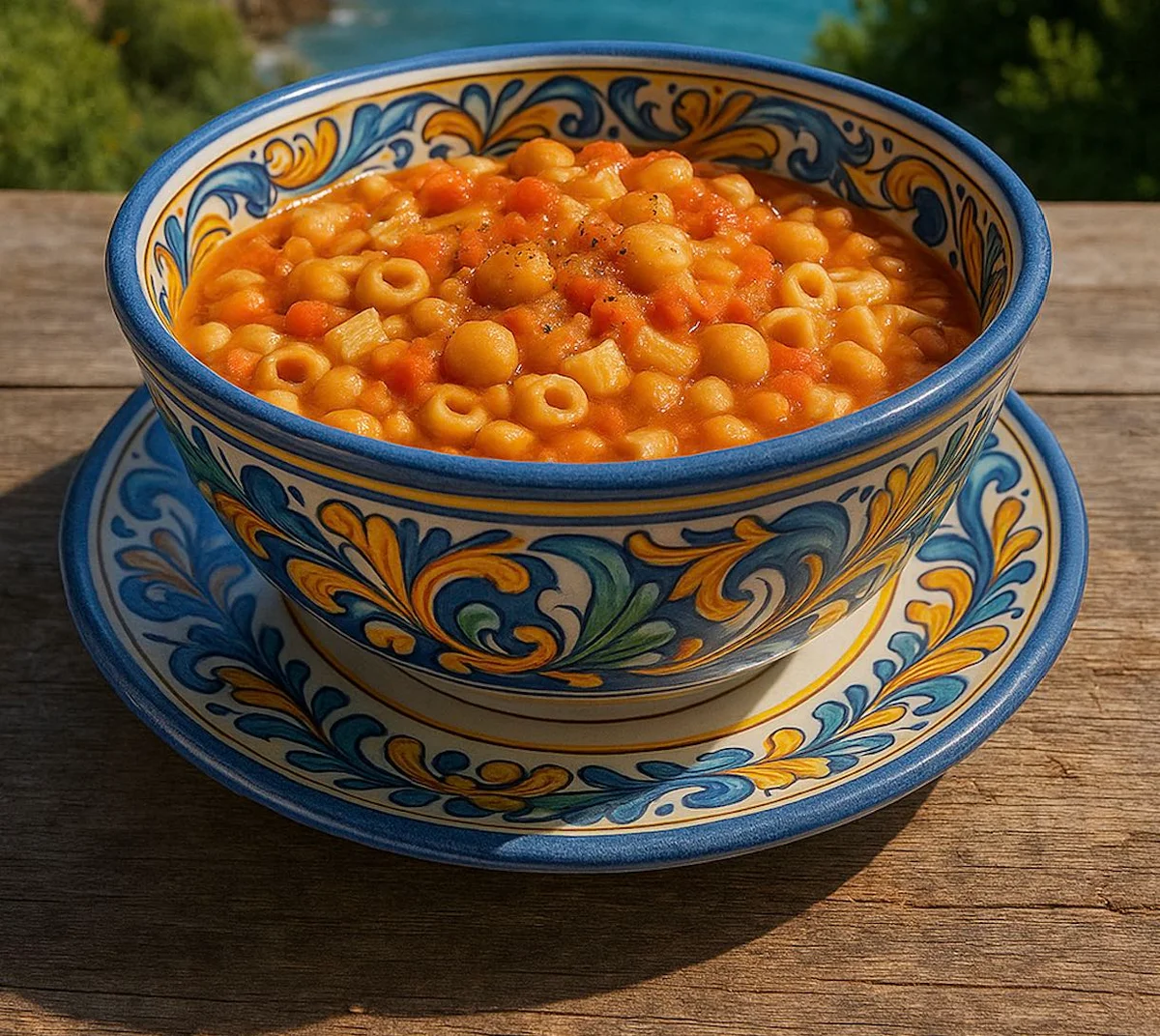 Sicilian Pasta and Chickpeas: A Heartwarming Taste of the Mediterranean