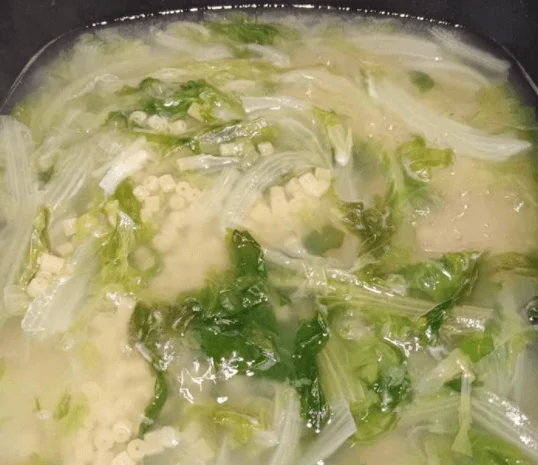 Pastina in Lettuce Broth