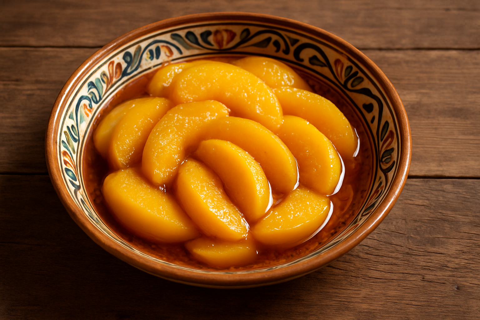 Pesche al Marsala: dolce siciliano fresco e profumato