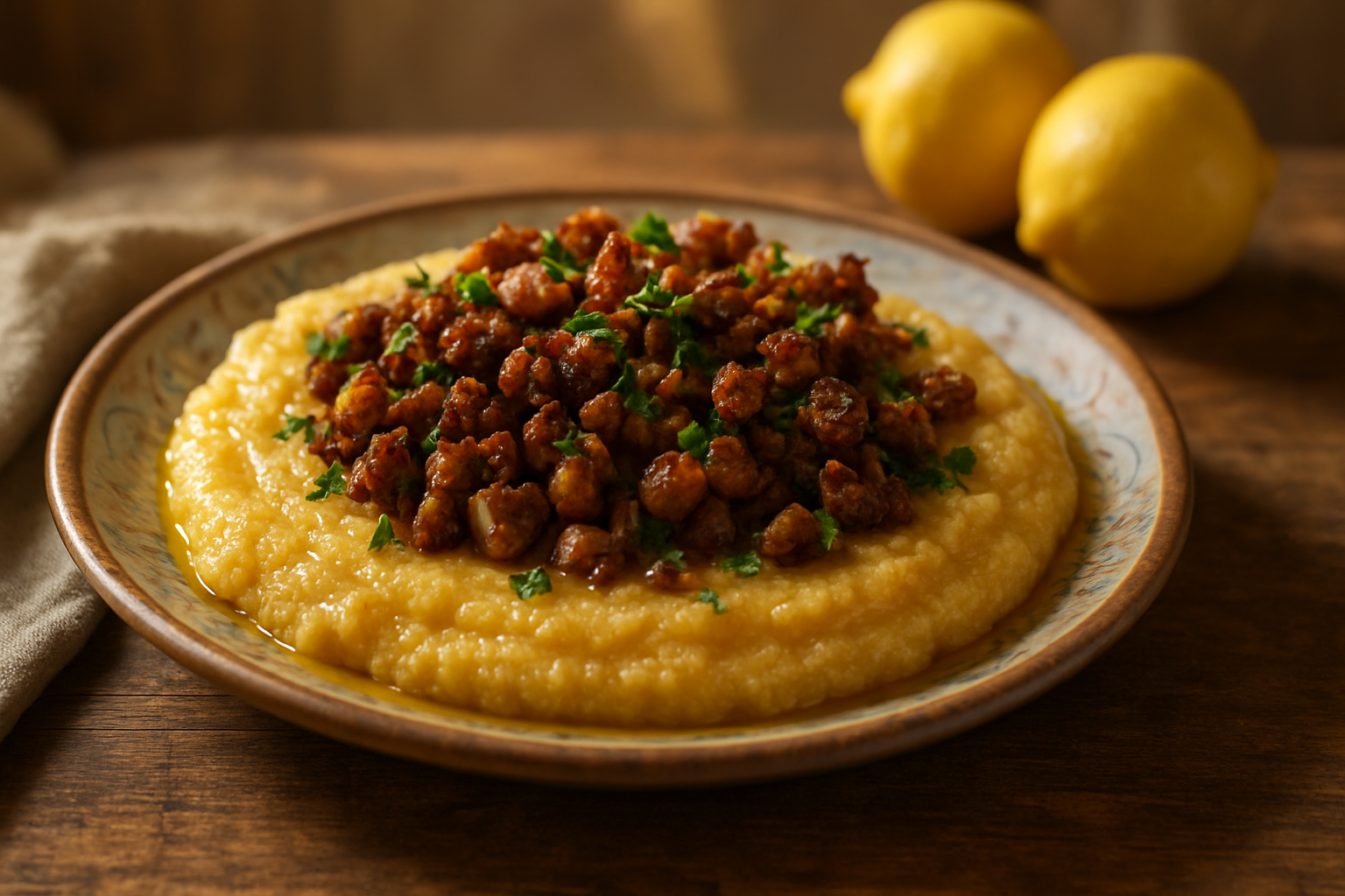 Palermo-Style Frittola with Chickpea Polenta: Authentic Sicilian Street Food