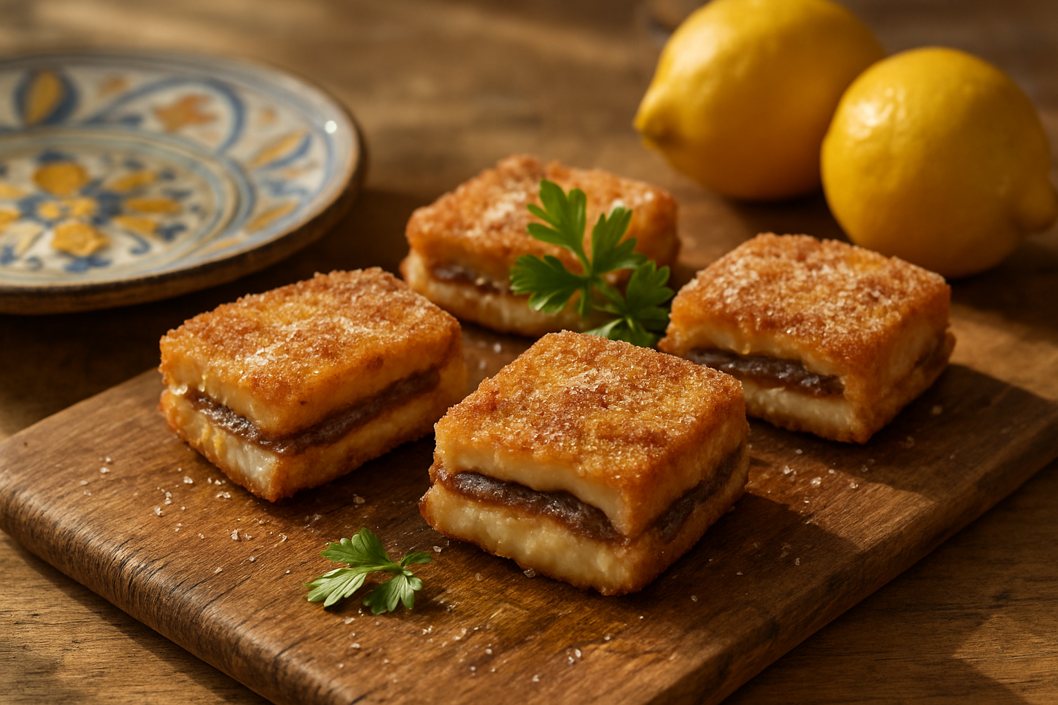 Fried Primo Sale with Anchovies: Authentic Sicilian Starter Delight