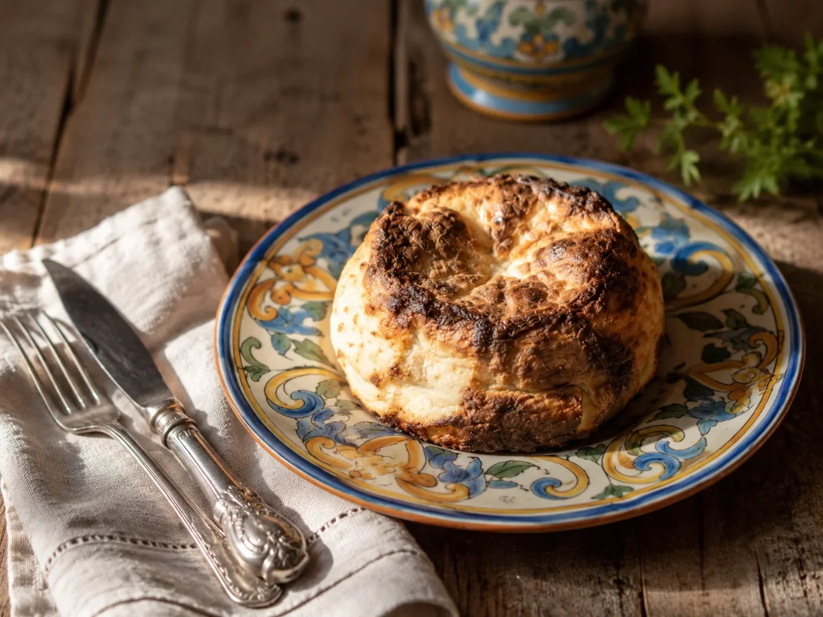 Sicilian Baked Ricotta: Traditional Oven-Roasted Ricotta