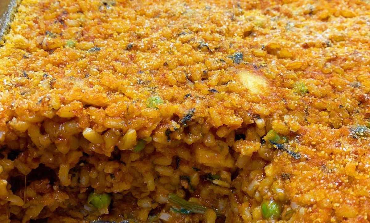 Riso al forno alla siciliana: il timballo della domenica