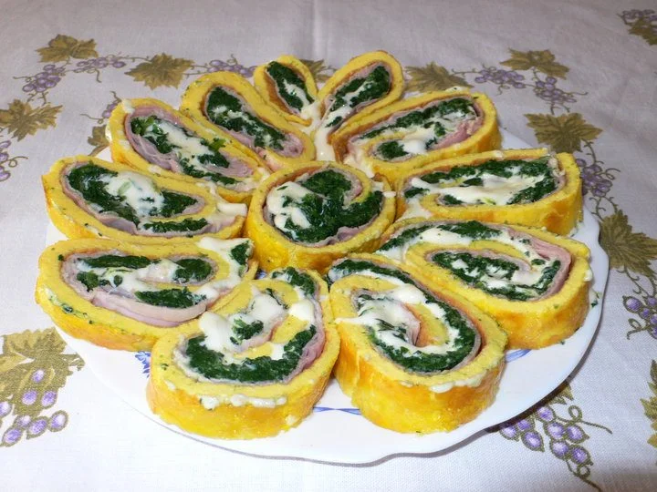 Rotolo di frittata agli spinaci: Semplice, gustoso e siciliano