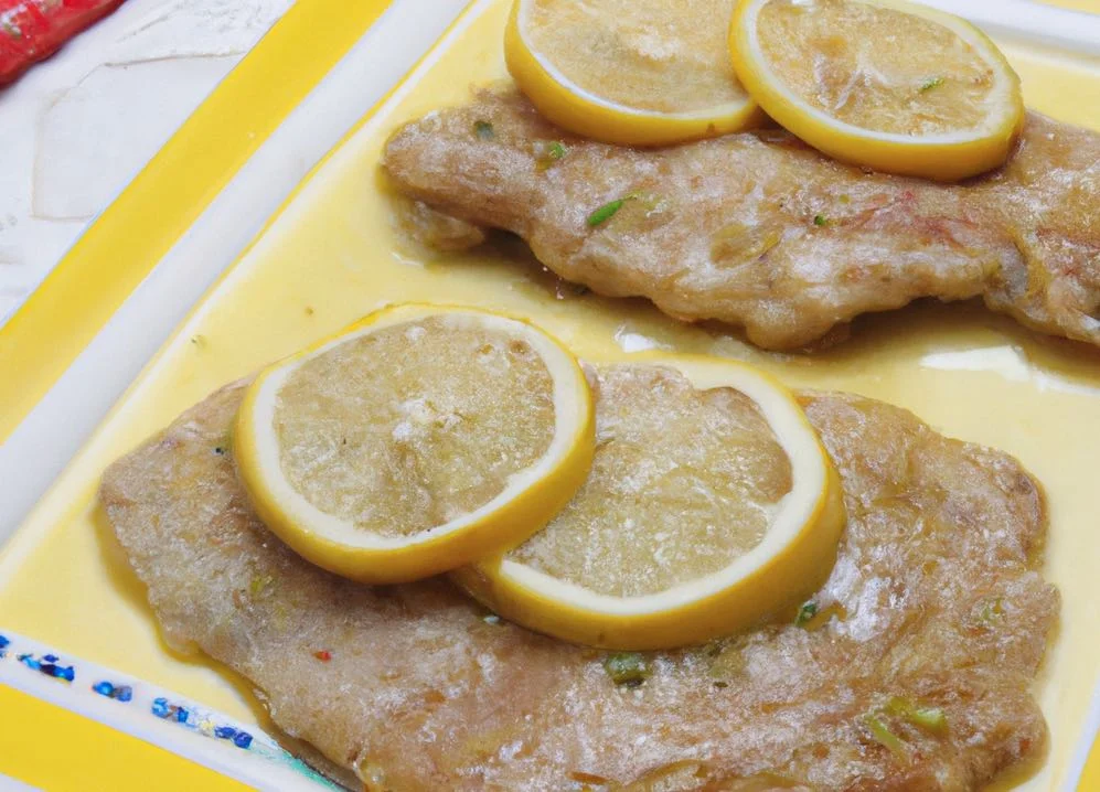 Lemon Veal Escalope: A Taste of Sicilian Sunshine