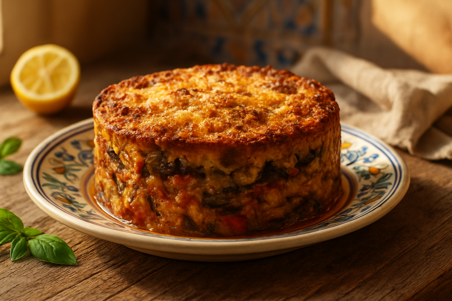 Sicilian Potato and Chard Bake with Ragusano and Béchamel