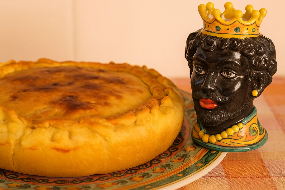 Timballo di patate in crosta: Un viaggio di sapori siciliani