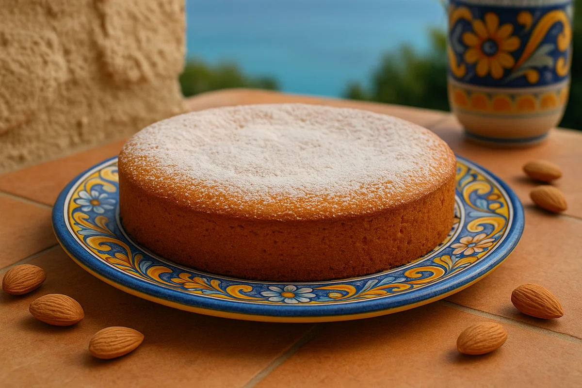 Torta di mandorle siciliana: dolce tradizionale della semplicità