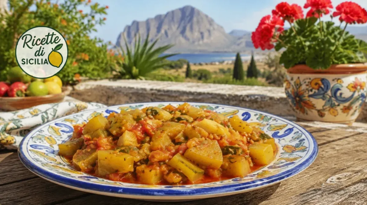 Sicilian Cucuzza in Tomato Sauce: Zucchina a Picchipacchi